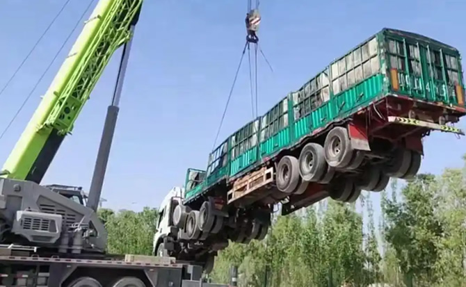岑巩道路脱困救援案例